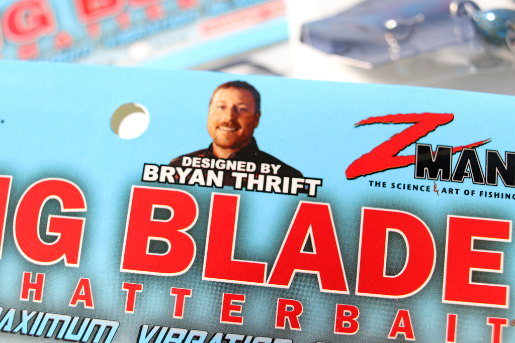 FLWでの輝かしい戦歴や・・・、現在はBPTで活躍するトーナメント プロ「ブライアン スリフト / Bryan Thrift」デザイン!