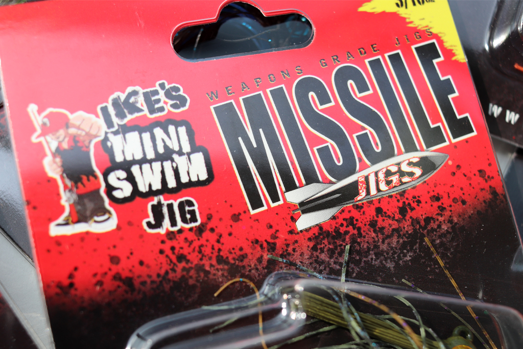 「ミサイル ジグ / Missile Jigs」（ミサイル ベイツ）の『アイク ミニ スイム ジグ / Ike's Mini Swim Jig』