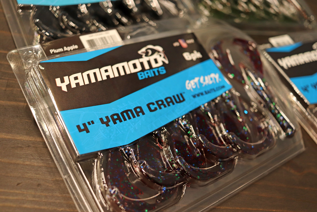 Yamamoto 4 Yama Craw Plum Apple