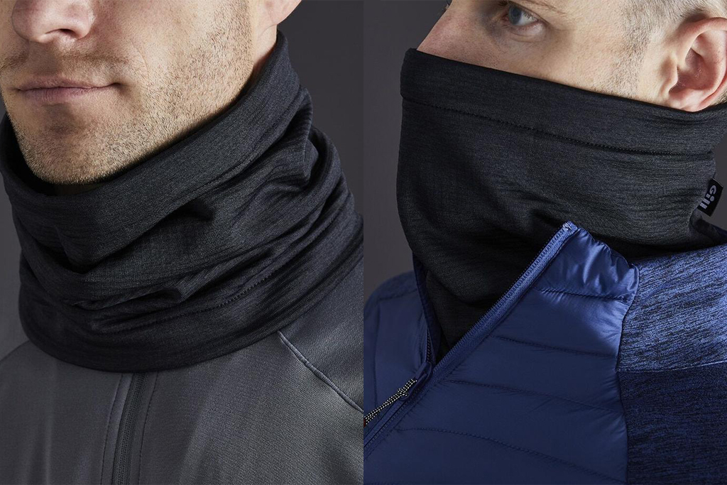 必要に応じて顔の下半分を保護するようにデザインされており、冬の寒い季節には欠かせないアイテムです。
