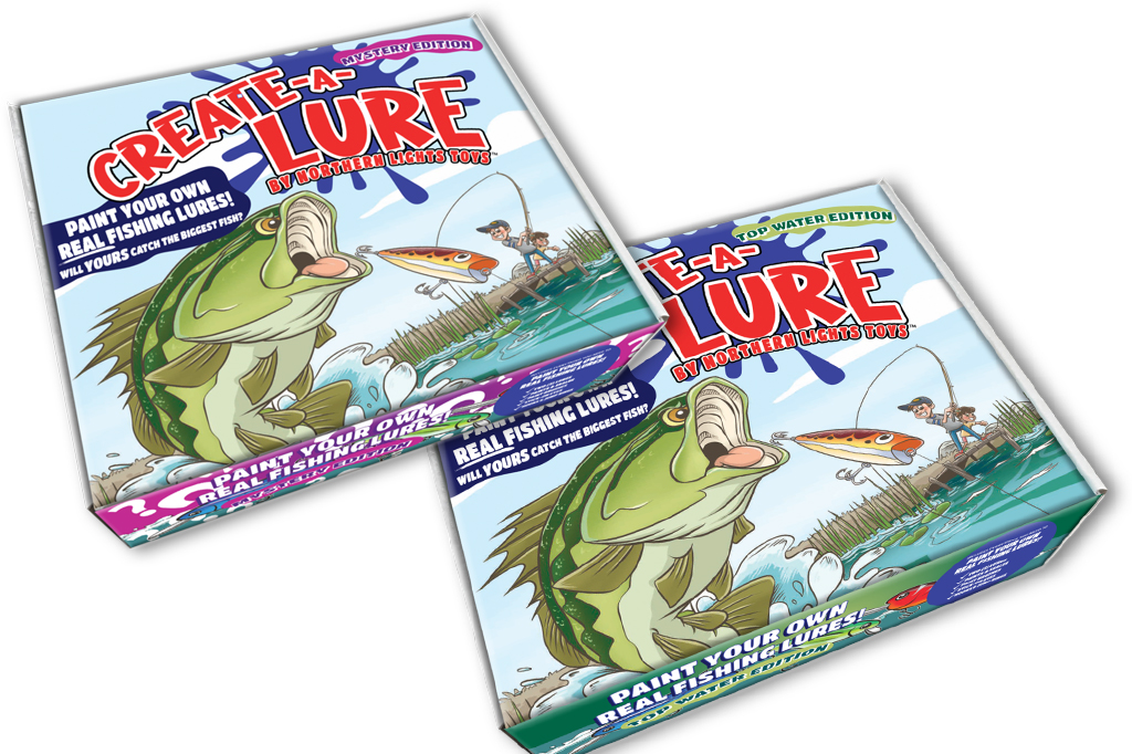 『クリエイト-ア-ルアー -トップ ウォーター エディション / Create-a-Lure Top Water』 『クリエイト-ア-ルアー -ミステリー エディション / Create-a-Lure Mystery』