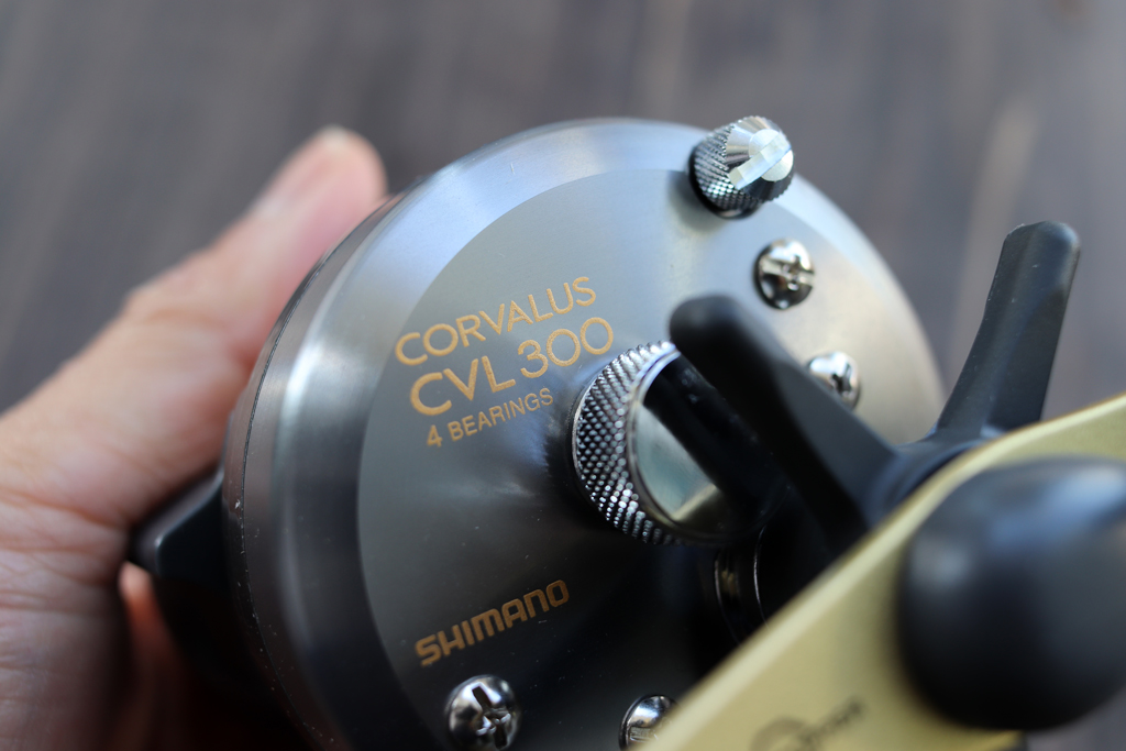 USシマノの丸型リール。