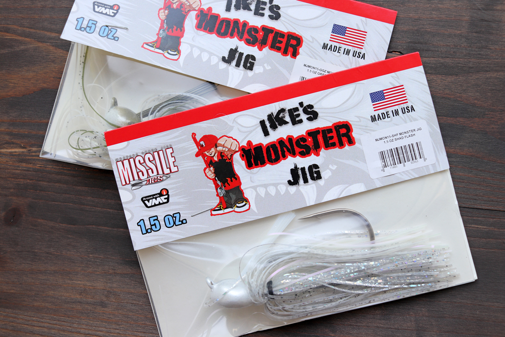 「ミサイル ジグ / Missile Jigs」（ミサイル ベイツ）のNew『アイク モンスター ジグ / Ike's Monster Jig』