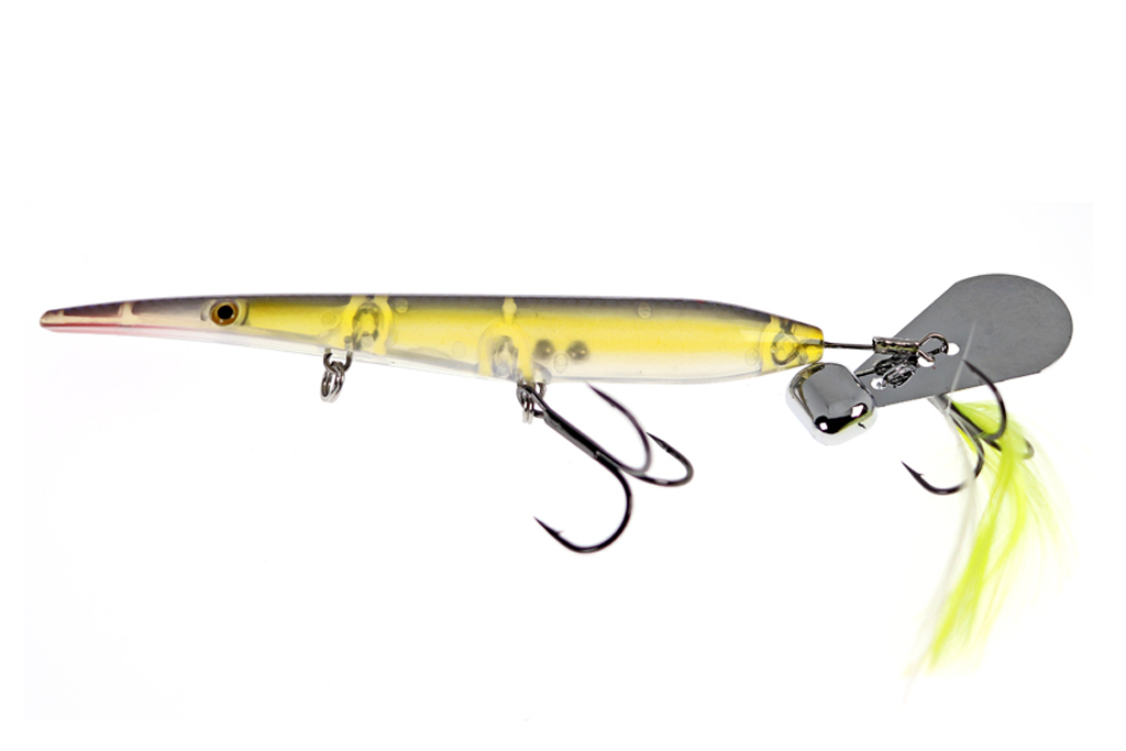 ユニークな「サーフェス」ルアー。