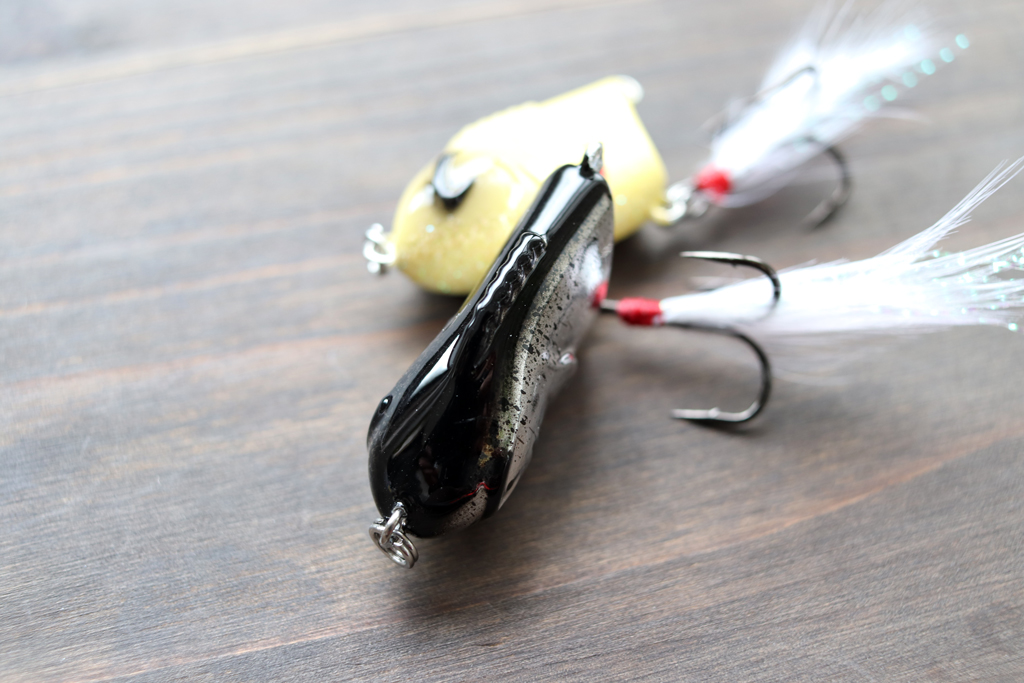 ワン キャストで2匹のバスを獲ることだって可能ですね。