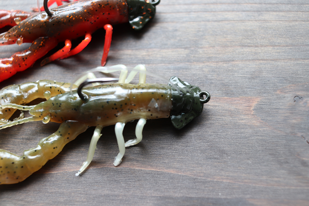 シンカーとフックは内蔵、ラインを結べばすぐに使用可能です。