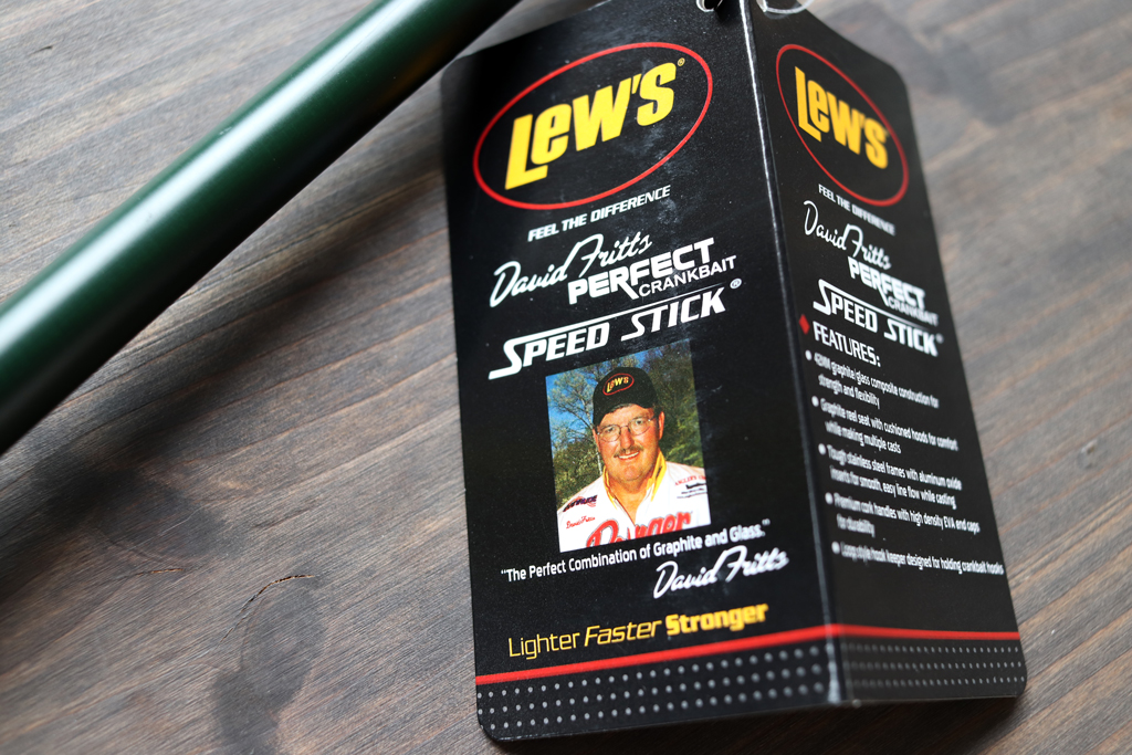 クランキンの名手「デヴィッド フリッツ / David Fritts」プロデュースの巻物用ロッド。