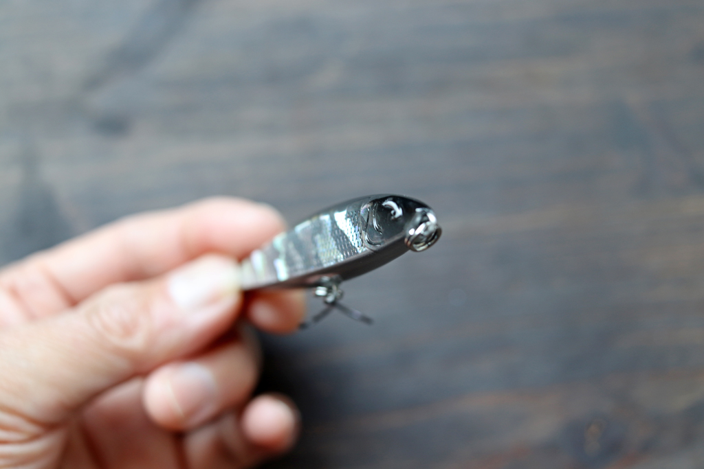 リップレスなので遠投性能は抜群。