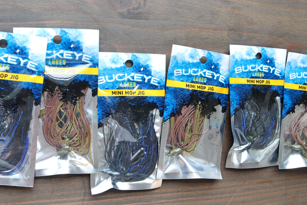 「バックアイ ルアーズ / Buckeye Lures」の『ミニ モップ ジグ / Mini Mop Jig』