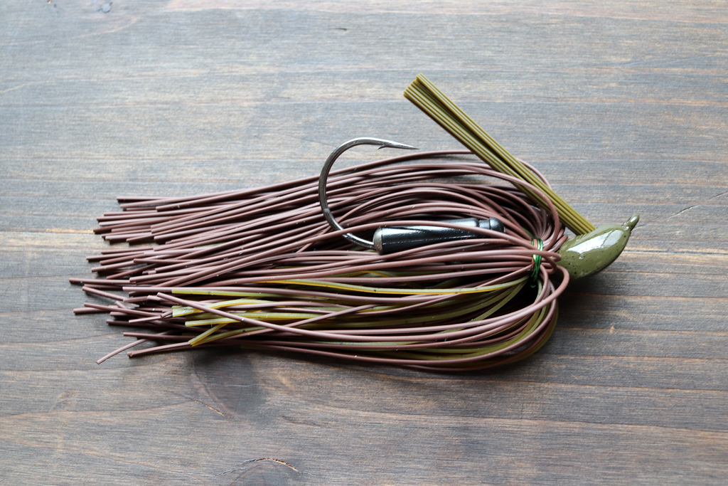 オリジナルの「モップ ジグ」と同じ、ユニークな「モップ」の様な形状のスカートが特徴。