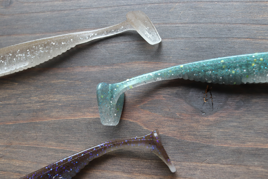 小型パドル テールを組み合わせることで・・・、