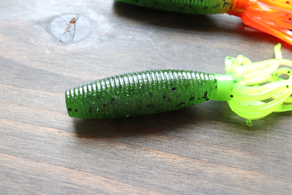 また、ベビー ファット イカではボディーの重心バランスをセンター付近に配置。