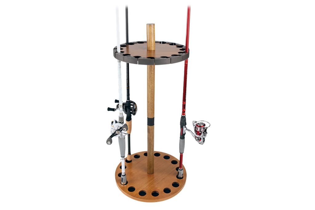 「バス プロ ショップス / Bass Pro Shops」の『ラウンド型ロッドスタンド / Round Floor Rod Rack』