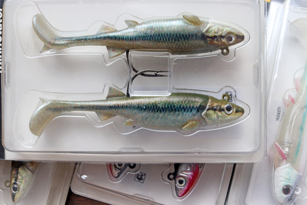 リアルな見た目とナチュラルなアクション、3インチの小型スイムベイト。