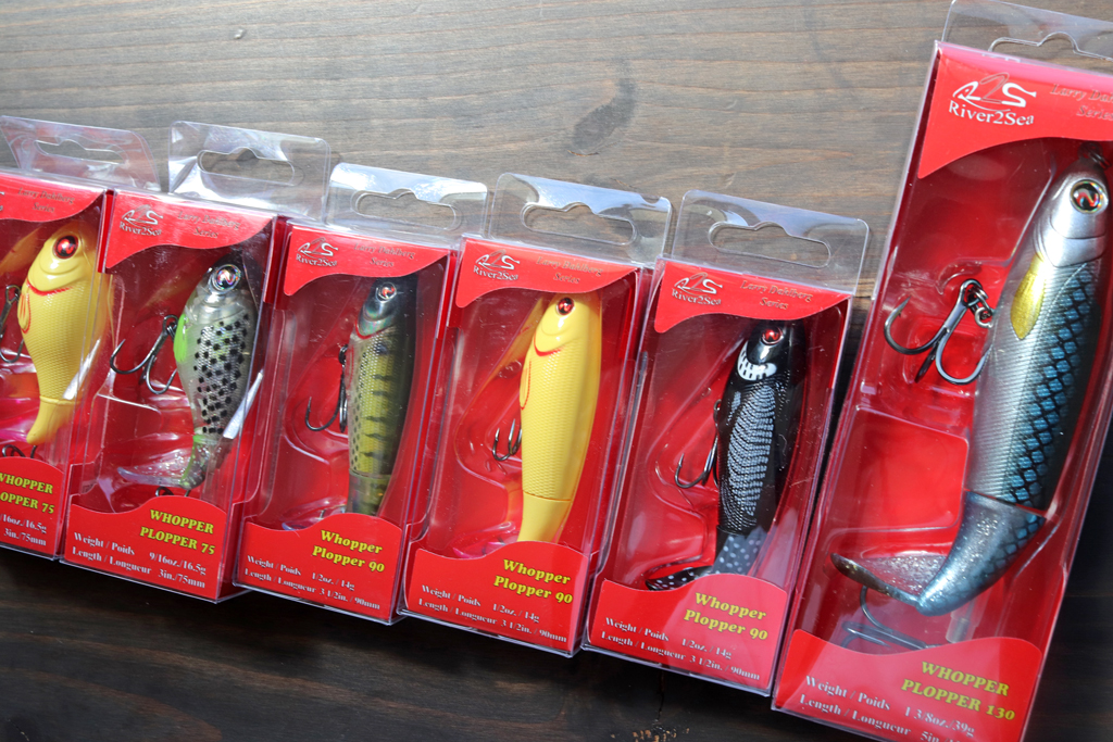 「リバー ２ シー / River 2 Sea」の『ホッパー プロッパー / Whopper Plopper』シリーズ
