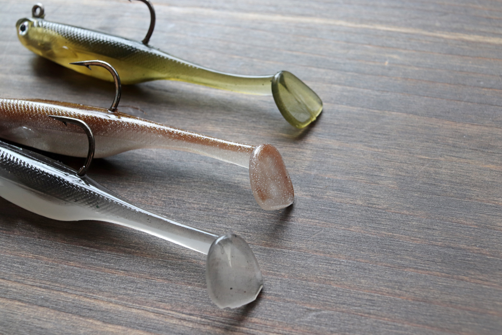 そのスイミング アクションはまさにベイトフィッシュそのもの。