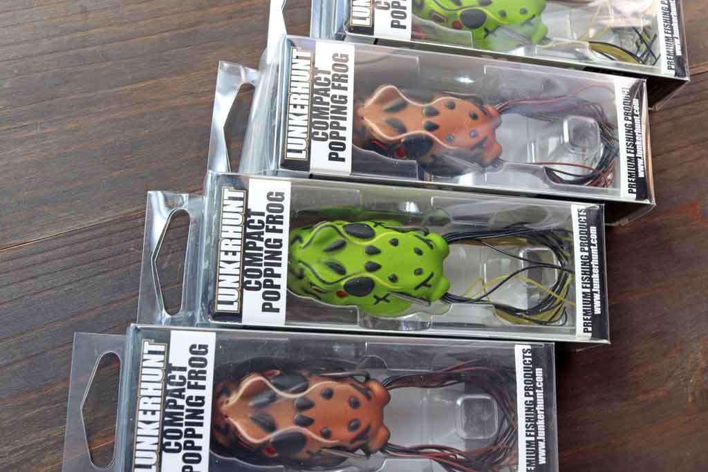 「ランカーハント / Lunkerhunt」のNew『コンパクト ポッピング フロッグ / Compact Popping Frog』