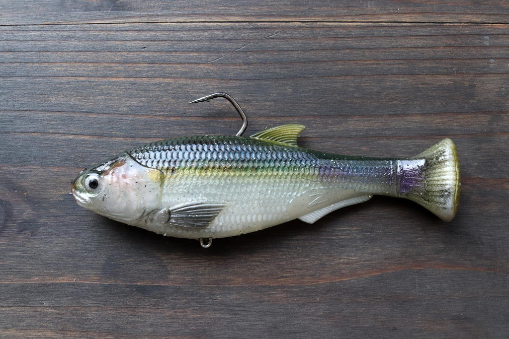 Z-Manお馴染みの「ElaZtech」素材を使ったスイムベイト。