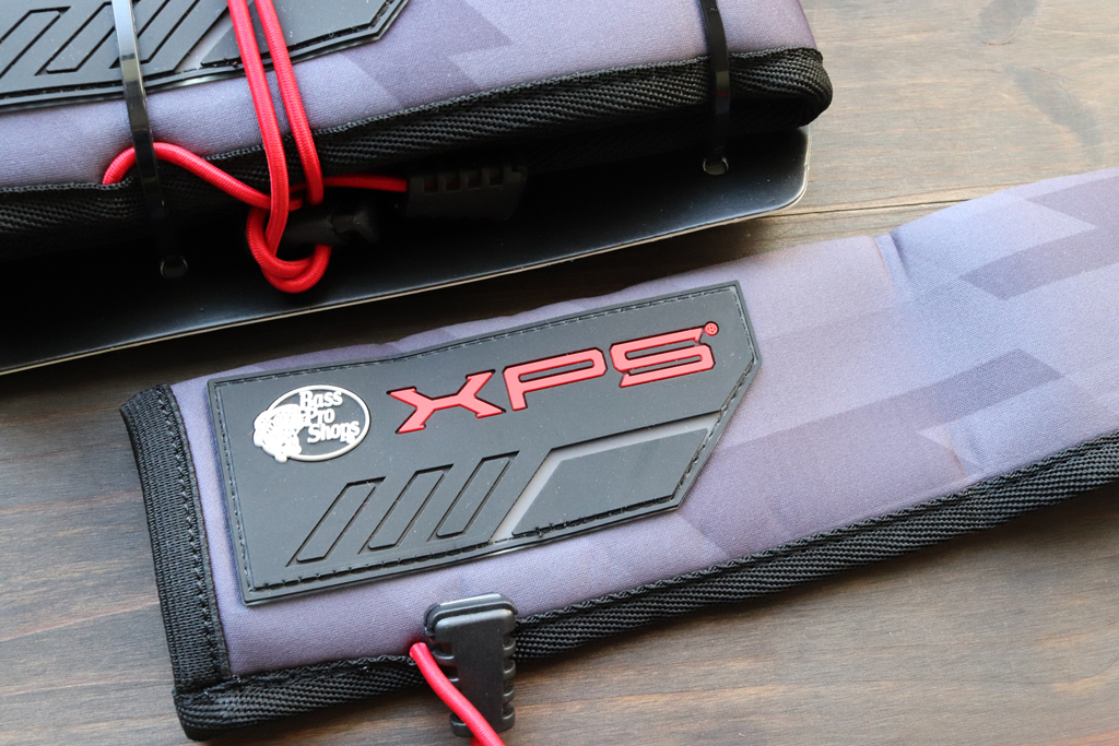 耐久性のあるネオプレン生地が、大事なロッドをしっかりと保護。