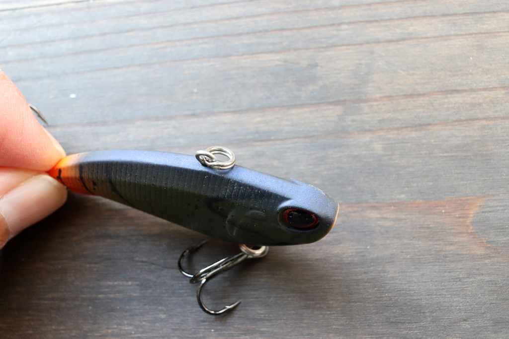 【Spec.】

□サイズ　　： 6cm
□ウェイト　： 1/2oz. 
□タイプ　　： シンキング