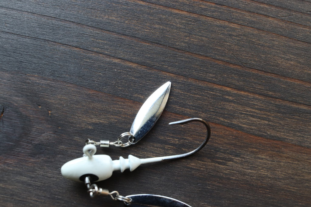 小型ウィロー ブレードのナチュラルなフラッシングは、あらゆる水質でその威力を発揮。