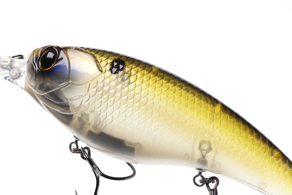125mmの大型ボディは、深場の大型ベイトフィッシュのイミテーションとして最適です。