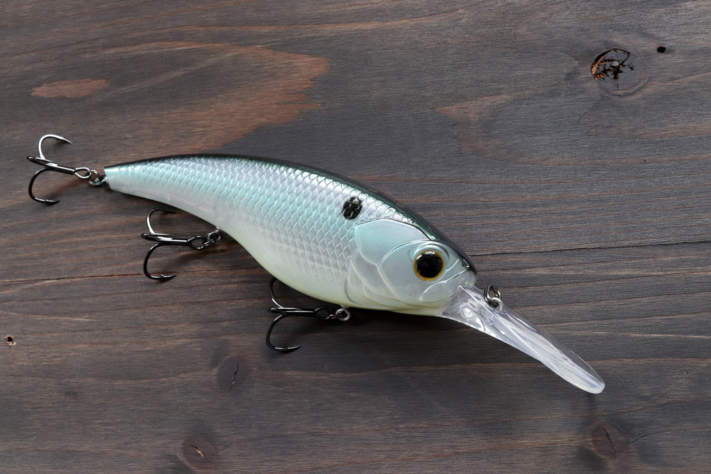 ディープダイビング ジャークベイトとクランクを組み合わせ。