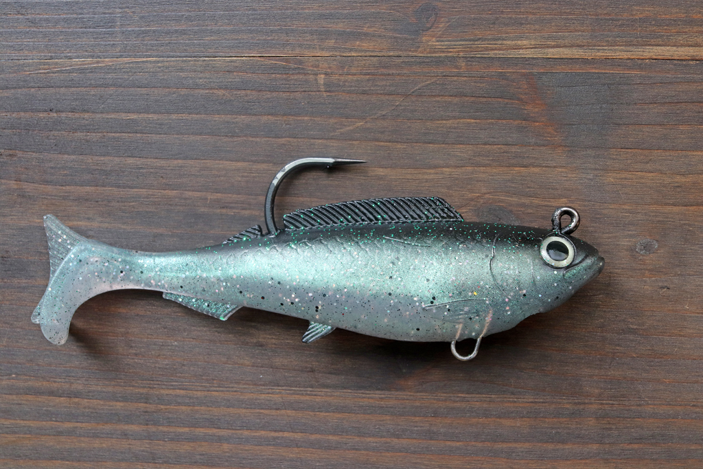 Z-Manお馴染みの「ElaZtech」素材を使ったスイムベイト。