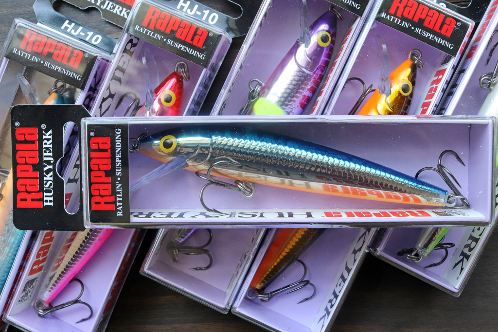 クラシックながら未だ現役、ラパラのジャーク ベイト。