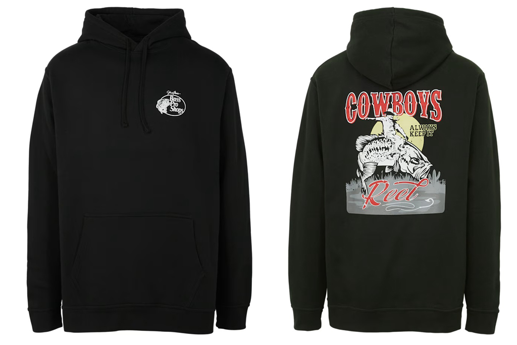 「バス プロ ショップス / Bass Pro Shops」の『フィッシング カウボーイ ロングスリーブ フーディー / Fishing Cowboy Pullover Long-Sleeve Hoodie』