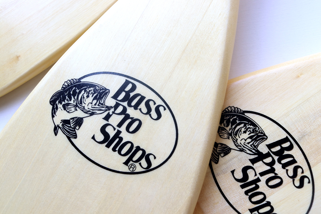 BPSのロゴ入りミニ パドル。