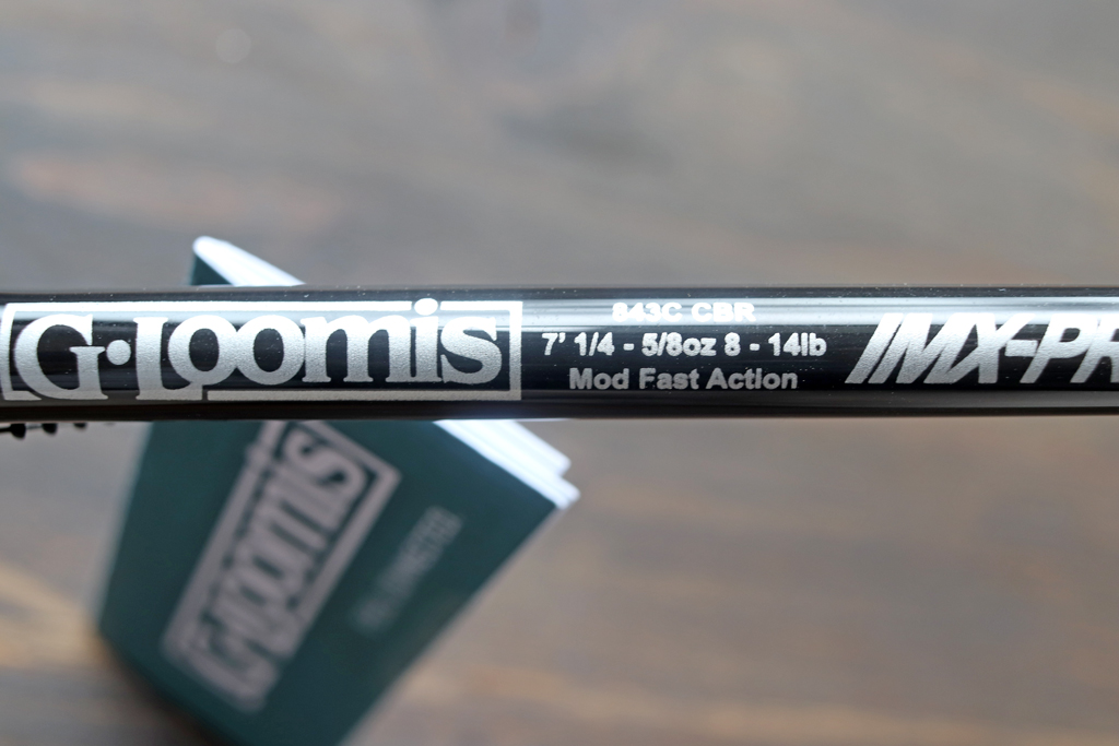 モデル「IMX-PRO 843C CBR」は7フィートのミディアム。