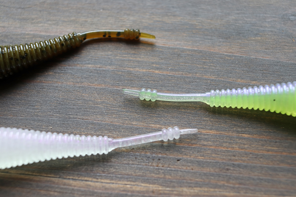 震えるようにナチュラルなアクションを生み出すピンテール。