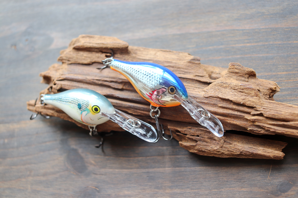 シャッド ラップのタイトめで滑らかなアクションと、DTのパワーを併せ持つウォブン ロール アクション。