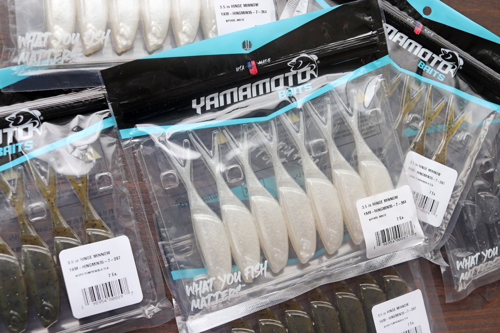 「ヤマモト ベイツ / Yamamoto Baits」のNew『ヒンジ ミノー / Hinge Minnow』