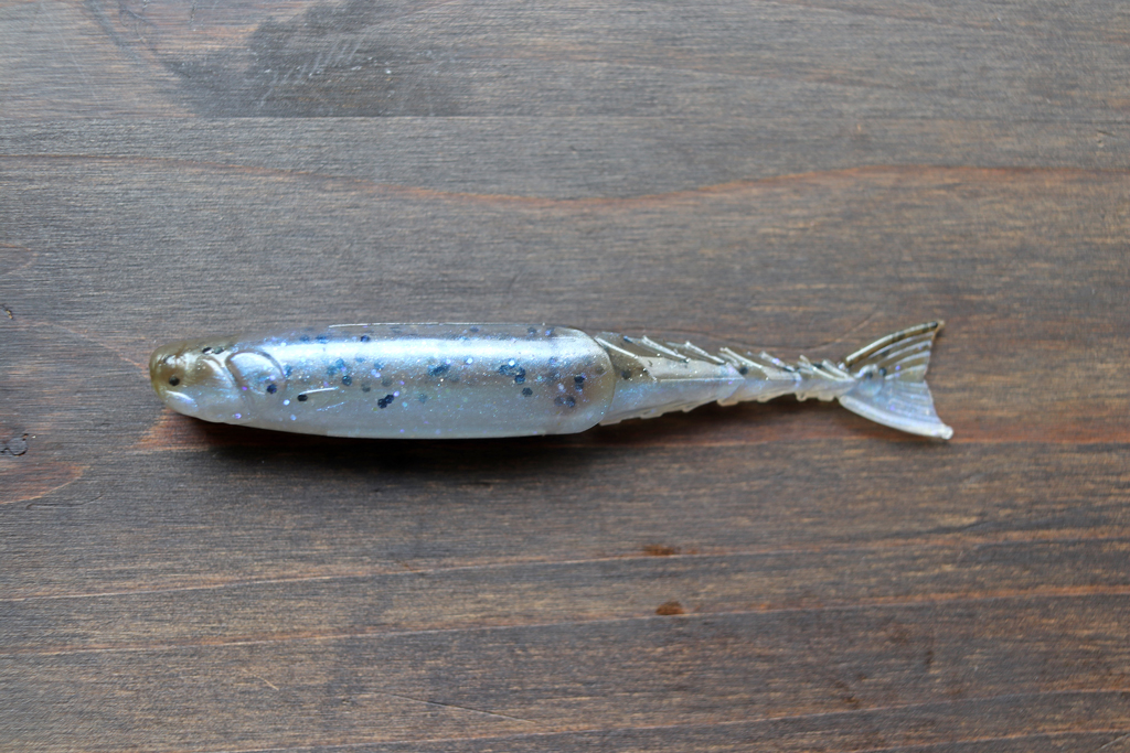 タフで丈夫な「ElaZtech」素材を使ったチャターベイト トレーラー。