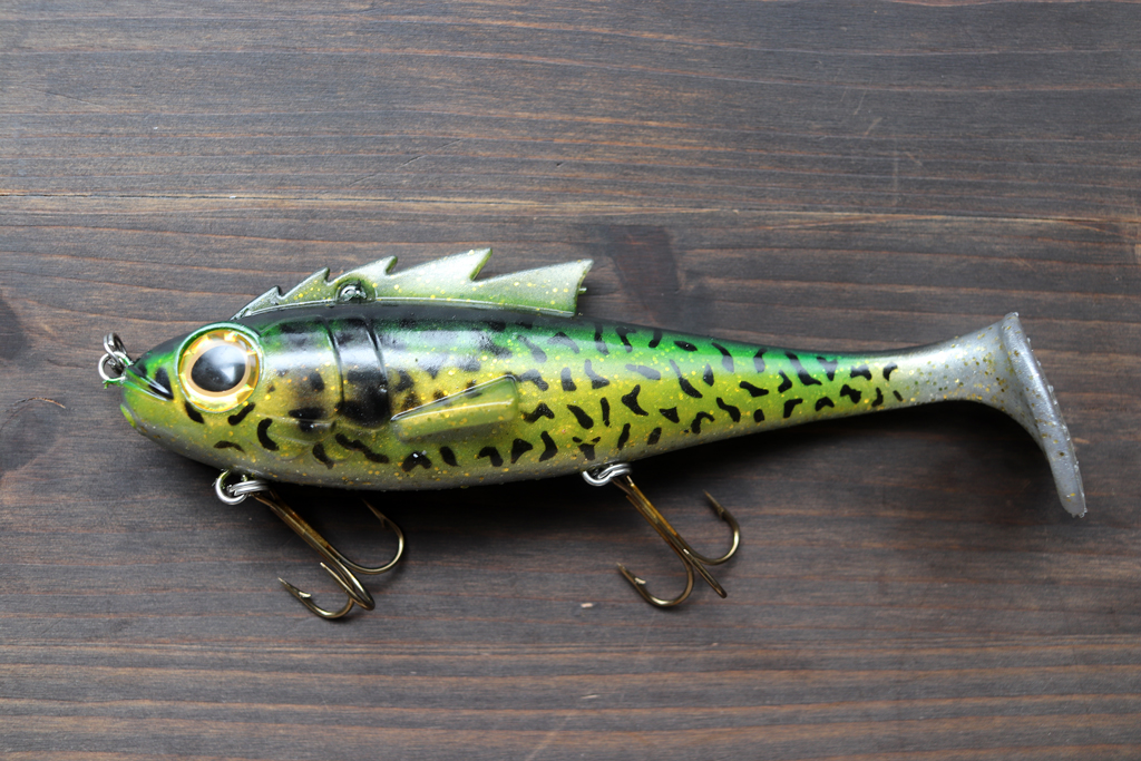 レングス「7.28"」でウェイトは「3.34oz.」のスイムベイト。