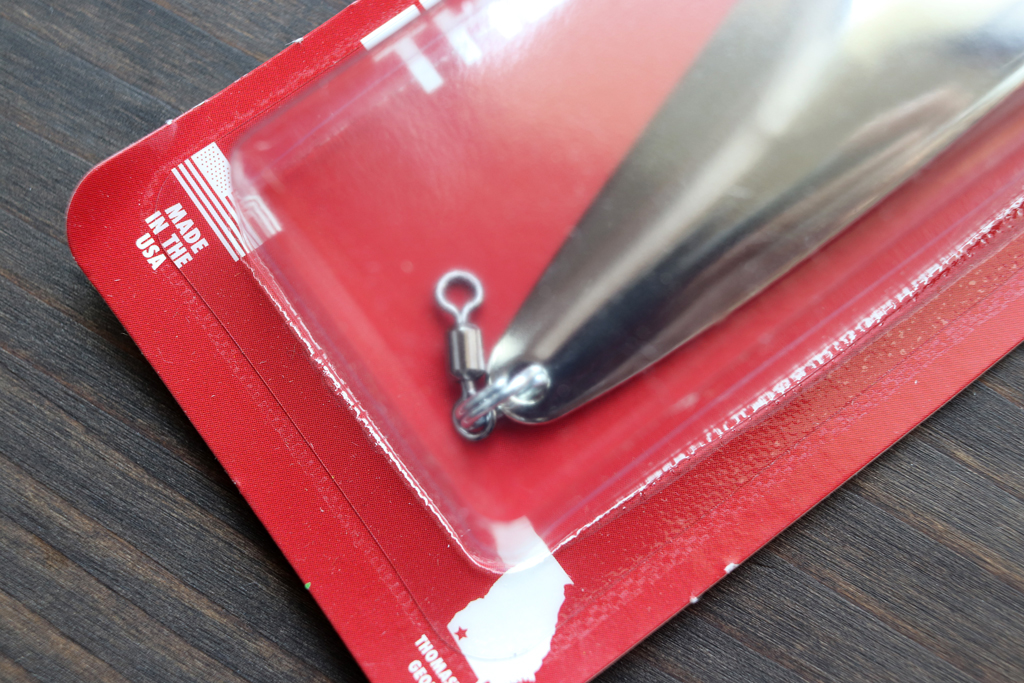 高回転のプレミアム ボールベアリング スイベル、耐久性に優れるスプリット リング搭載。