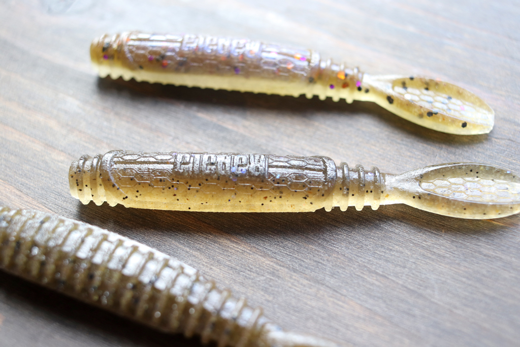 ボディにはソルトを多めに配合、ドロップ ショットやネッド リグに最適な浮力となるように調整。