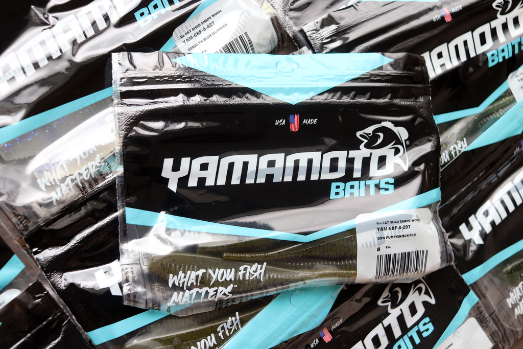 「ヤマモト ベイツ / Yamamoto Baits」のNew『ファット シャッド シェイプ ワーム / Fat Shad Shape Worm』