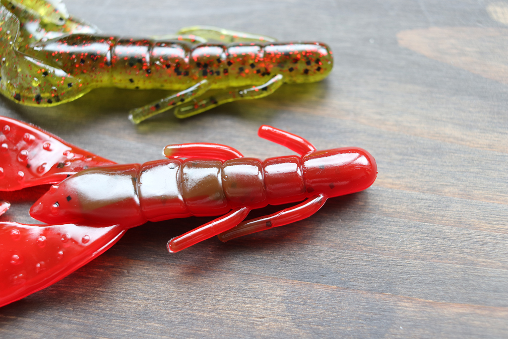 ピッチング、フリッピング、ジグヘッド、ジグのトレーラーとしての使用など、様々なリグに◎。